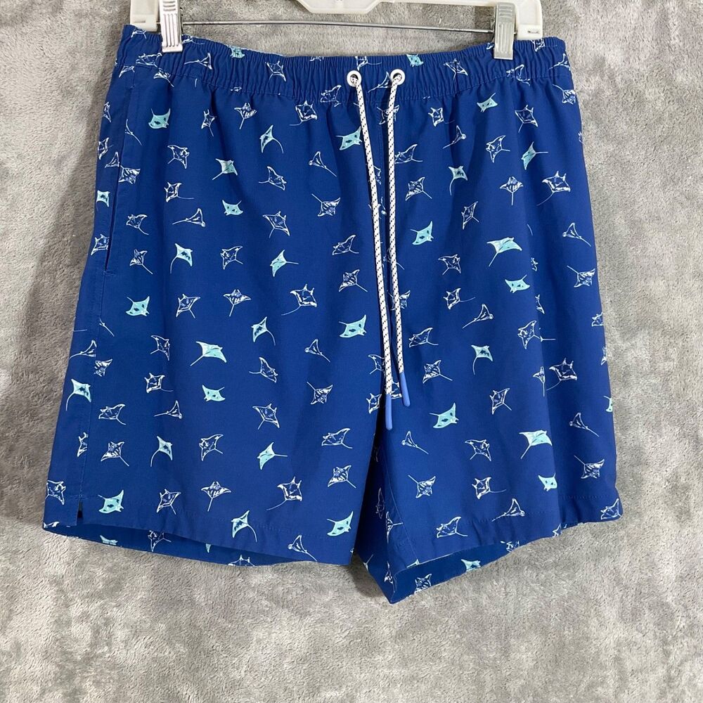 Bonobos Men's  Swim Trunks Size Medium Blue 7 Inch Inseam